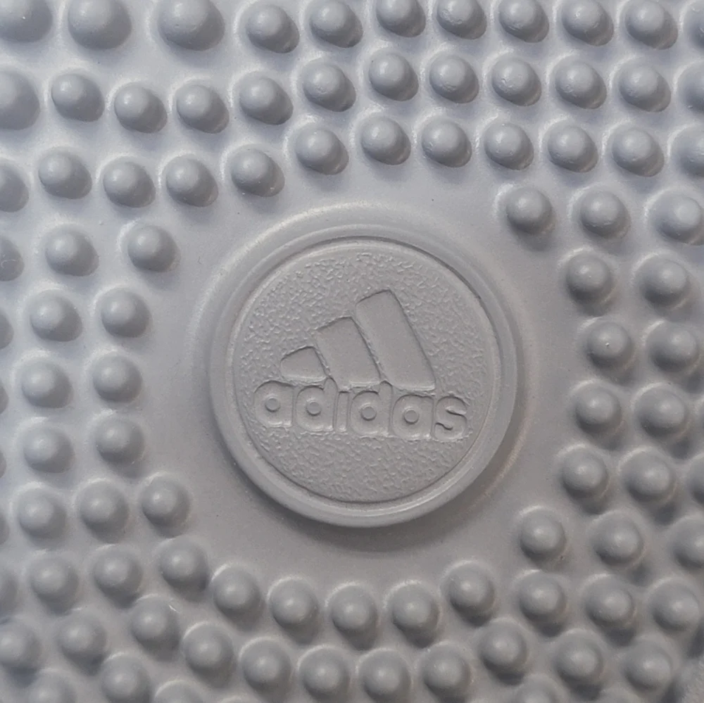 Adidas Mens Adissage Slide Athletic Sandals Size 18 Black/White